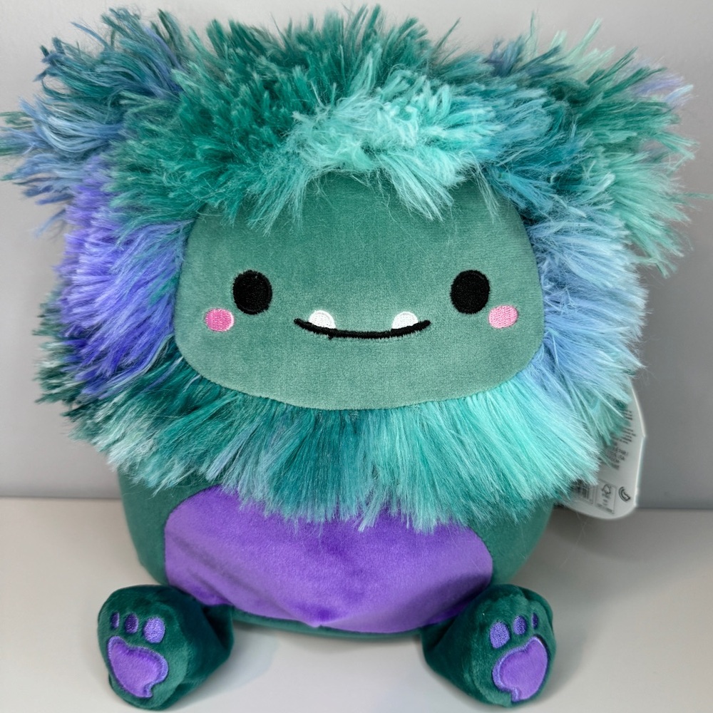 💜JT the Bigfoot Squishmallow 💚